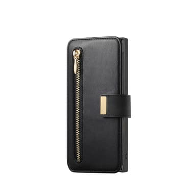 Samsung Galaxy -puhelimelle magneettinen irrotettava lompakkokotelo - musta Samsung Galaxy S24 Ultra