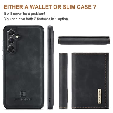 Magneettinen lompakkokotelo Samsungille Samsung Galaxy A52 4G/5G