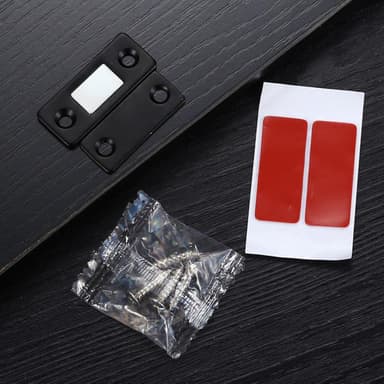 4 Aseta Invisible Magnetic Doorstop Musta