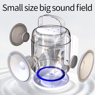 Y2-Single Mic All-in-One Karaoke Bluetooth -kaiutin Musta