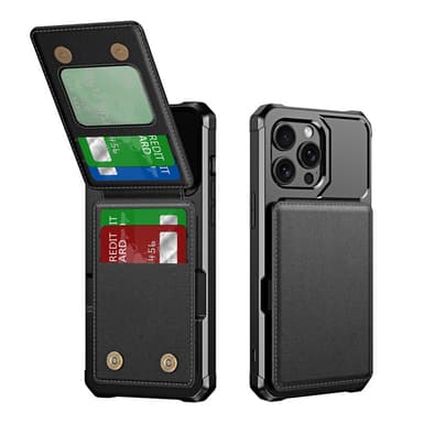 Google Pixel 8 Pro -kotelo, PU-nahkainen lompakkokotelo korttipaikoilla ja tuella