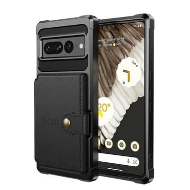 Google Pixel 8 -lompakkokotelo korttipaikoilla ja tuella