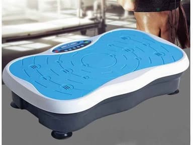 Fitness Body Vibration Plate - Sininen Vibro Shaper 53cm