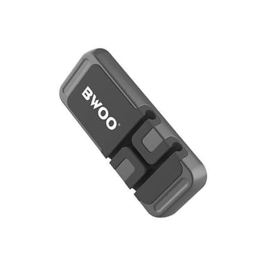 BWOO 2-in-1 magneettinen autoteline - musta