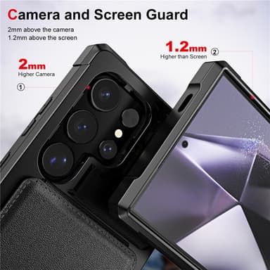 Suojakuori Samsungille - Musta Malli 7