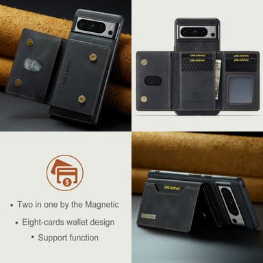 Magneettinen M2-lompakkokotelo Googlelle Google Pixel 9/Google Pixel 9 Pro