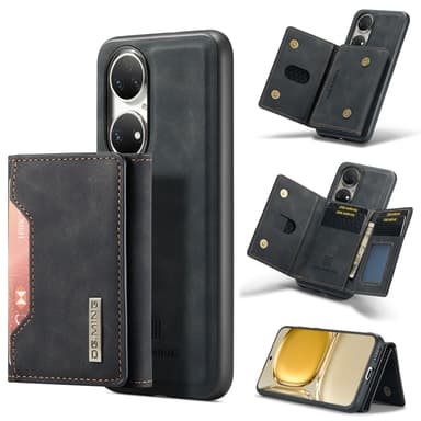 Huawei Tri-Fold lompakkokotelo Musta Huawei P50 Pro
