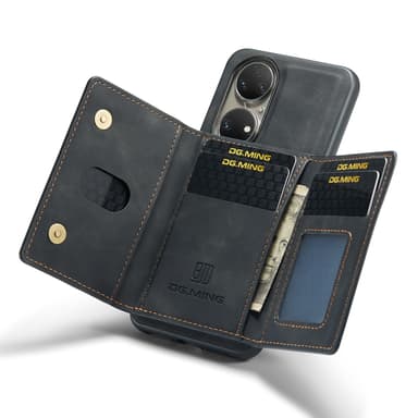 Huawei Tri-Fold lompakkokotelo Musta Huawei P50 Pro