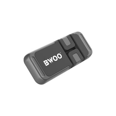 BWOO 2-in-1 magneettinen autoteline - musta
