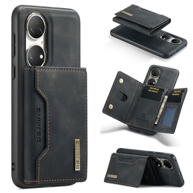 Huawei Tri-Fold lompakkokotelo Musta Huawei P50 Pro