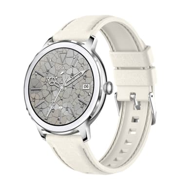 Smartwatch syke-, verenpaine- ja veren happisaturaatiomittarilla Hopea