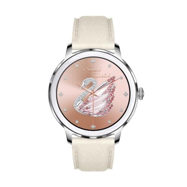 Smartwatch syke-, verenpaine- ja veren happisaturaatiomittarilla Hopea