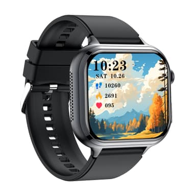 Smartwatch TK17 syke-, veren happisaturaatio- ja unimonitorilla
