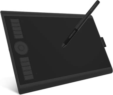 GAOMON M10K Version Pen Tablet - 25,4 x 16,9 cm graafinen tabletti, jossa 8192 paineentunnistustasoa