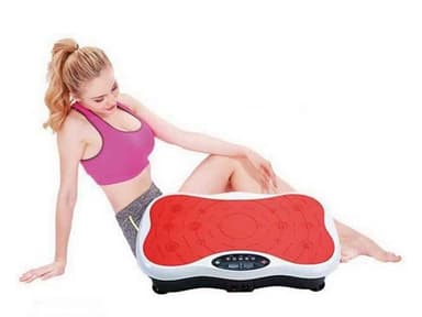 Fitness Body Vibration Plate - Sininen Vibro Shaper 53cm