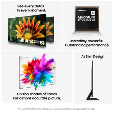 Samsung 55” Q8F 4K QLED älytelevisio (2025)