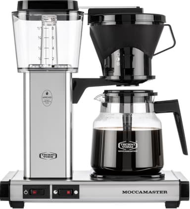 Moccamaster Manual kahvinkeitin 53702 (hopea)