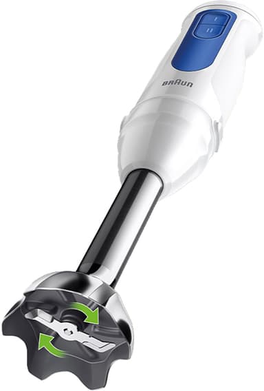 Braun MultiQuick 3 sauvasekoitin MQ30.202.MWH (valkoinen/sininen)