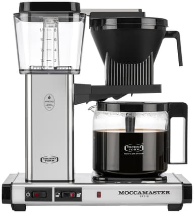 Moccamaster Optio kahvinkeitin 53917 (kiillotettu hopea)