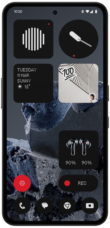 CMF by Nothing Phone 2 Pro 5G älypuhelin 8/128 GB (musta)