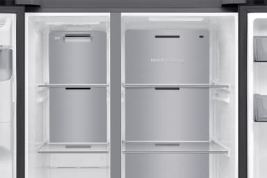 Samsung side-by-side jääkaappipakastin RS70F64KDFEF (musta)