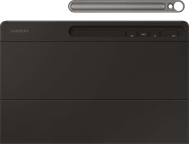 Samsung Galaxy Tab S10 FE+ Book ohut näppäimistökotelo (musta)