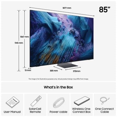 Samsung 85" QN990F 8K MiniLED älytelevisio (2025)