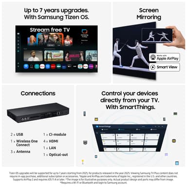 Samsung 75" QN990F 8K MiniLED älytelevisio (2025)