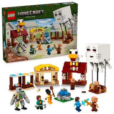 LEGO Minecraft Hornanhenki-kuumailmapallon hyökkäys kylään 21273