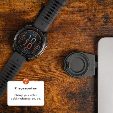 Fixed Garmin Watch langaton USB-C laturi