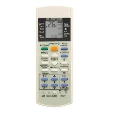 Kaukosäädin Panasonic A75C3300 3208 3706:een