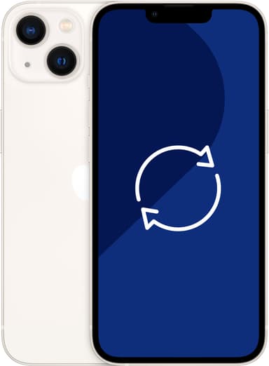 iPhone 13 – 5G älypuhelin 128 GB (tähtivalkea)