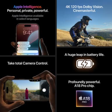iPhone 16 Pro Max 5G älypuhelin 1 TB arotitaani