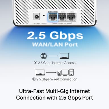 Mercusys Halo H27BE BE3600 Wi-Fi 7 Mesh järjestelmä (3 kpl)