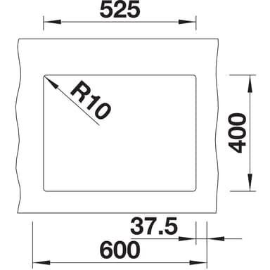 Blanco Subline 340/160-U tiskiallas (muskottipähkinä)