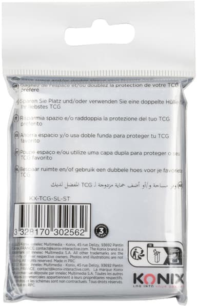 Konix Trading Card Game Perfect Fit korttisuojat (100 kpl)