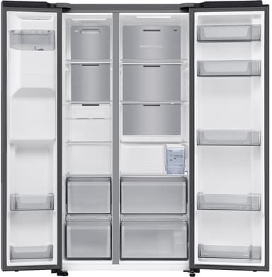 Samsung side-by-side jääkaappipakastin RS70F65KDTEF (ruostum. teräs)