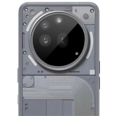 SKALO Nothing Phone (3a) Pro 3D -panssarilasit kameroille - Musta