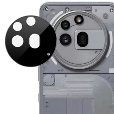 SKALO Nothing Phone (3a) Pro 3D -panssarilasit kameroille - Musta