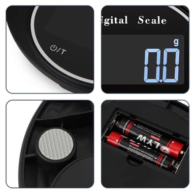 Elektroninen digitaalivaaka 5 kg, 0,1 g:n tarkkuus
