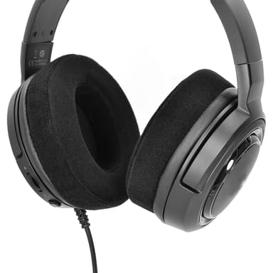 Vaihdettavat korvapehmusteet Corsair HS35 HS40 HS50 HS60 HS70 PRO Musta