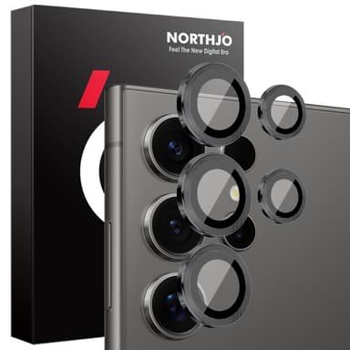 NORTHJO Samsung Galaxy S25 Ultra Karkaistu Lasi Kameran Linssinsuoja
