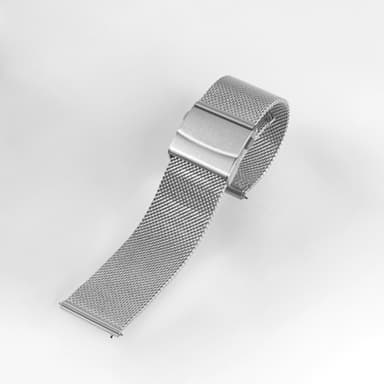 Rannekoru ruostumaton teräs Garmin Venu 3S / Forerunner 265s 18 mm Hopea