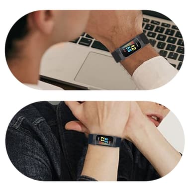 2 kpl Sport Woven -rannekkeja Fitbit Charge5/6:lle