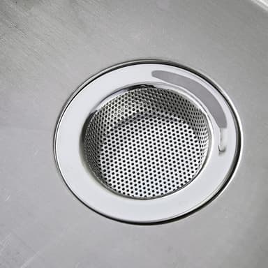Tiskialtaan siivilä keittiön tiskialtaan tyhjennyskoriin 4 kpl