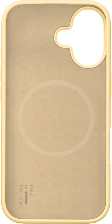 Ideal of Sweden iPhone 16 Silicone MagSafe suojakuori (sitruuna)