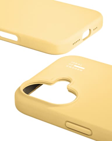 Ideal of Sweden iPhone 16 Silicone MagSafe suojakuori (sitruuna)