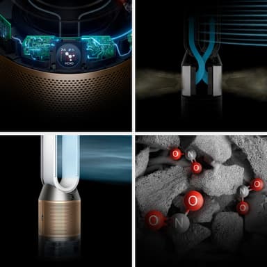 Dyson PH2 De-Nox ilmanpuhdistin 545007-01 (valkoinen/kulta)