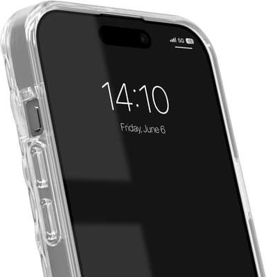 Ideal of Sweden iPhone 13/14/15/16e Frame suojakuori (läpinäkyvä)