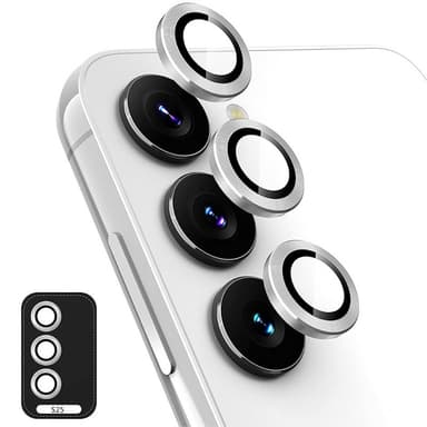 Samsung Galaxy S25+ Kameran linssinsuoja ENKAY Metallirengaslinssikalvo